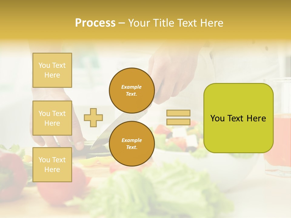 Red Masculine Delicious PowerPoint Template