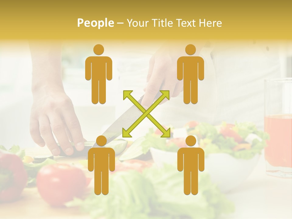 Red Masculine Delicious PowerPoint Template