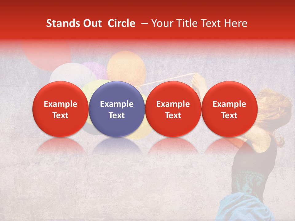 Outdoor Green Games PowerPoint Template