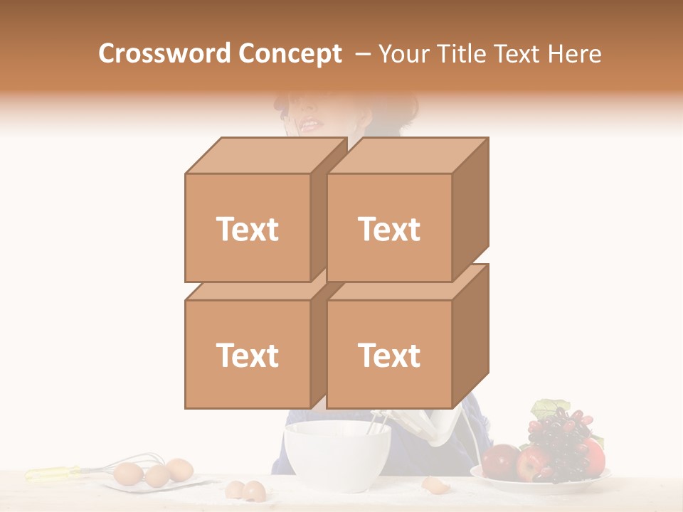 One To Eat Mixer PowerPoint Template