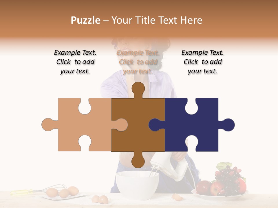 One To Eat Mixer PowerPoint Template