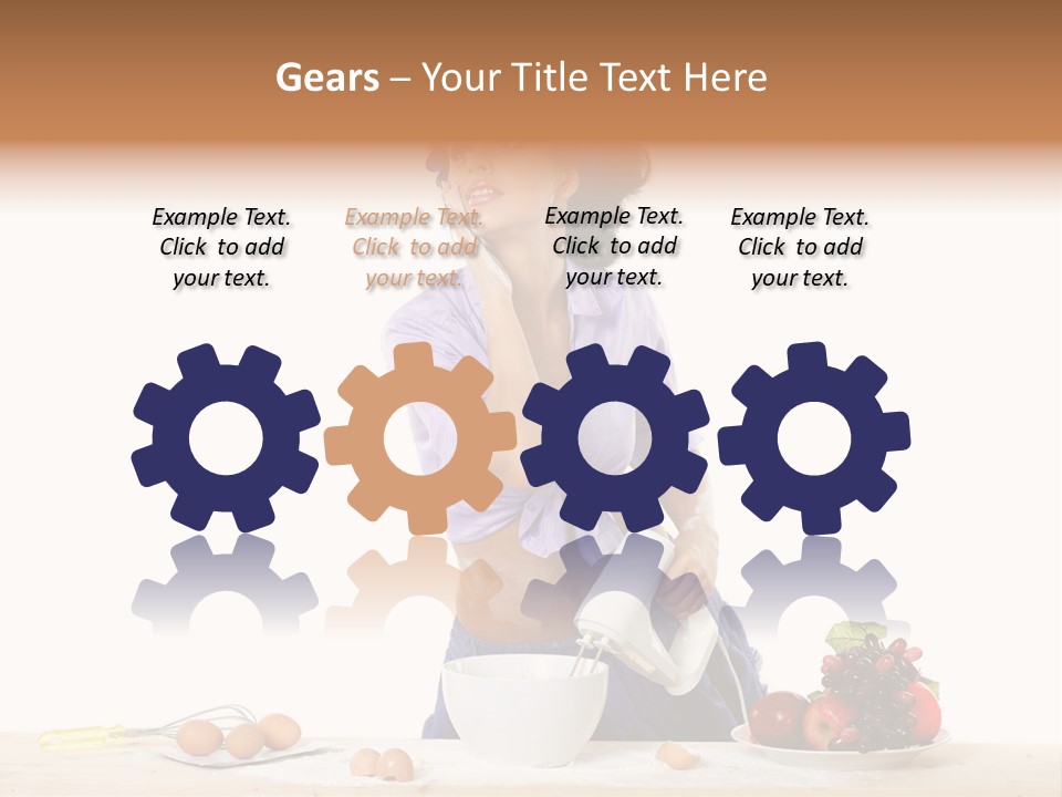 One To Eat Mixer PowerPoint Template