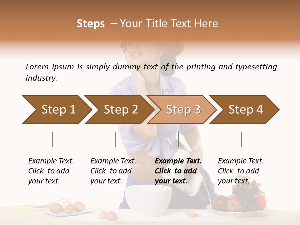 One To Eat Mixer PowerPoint Template
