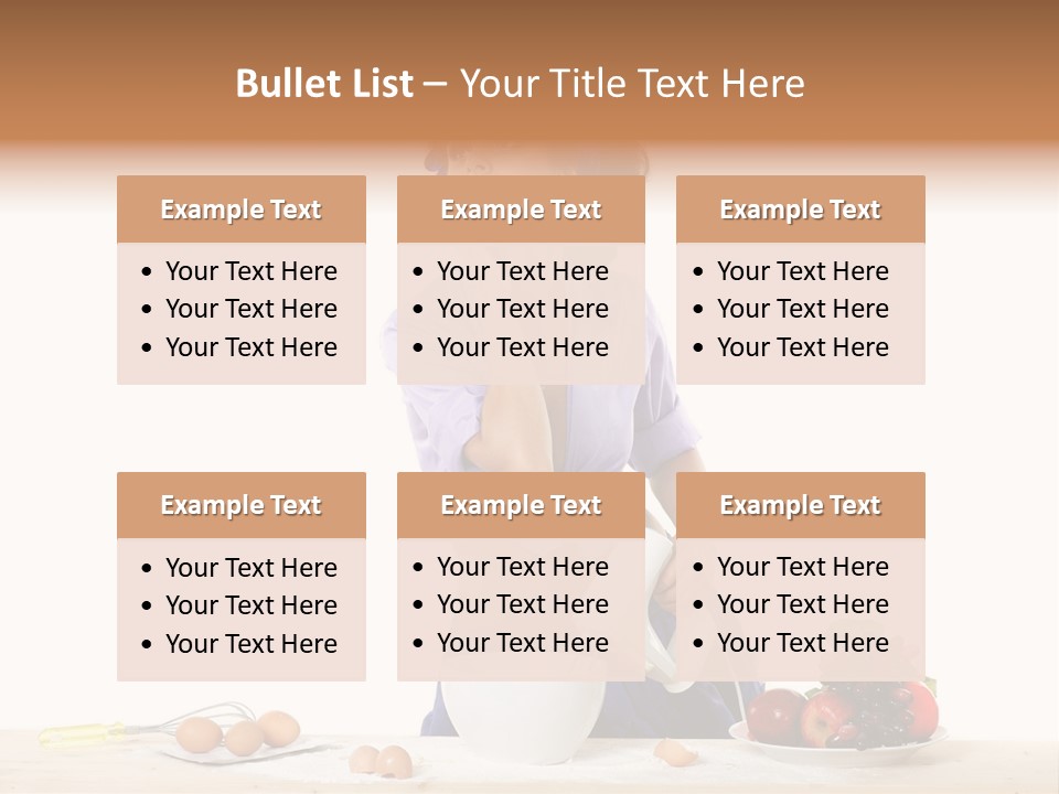 One To Eat Mixer PowerPoint Template