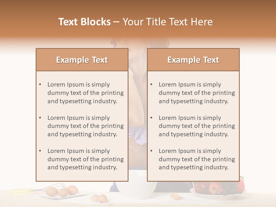 One To Eat Mixer PowerPoint Template