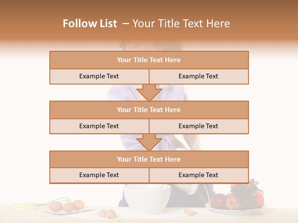 One To Eat Mixer PowerPoint Template