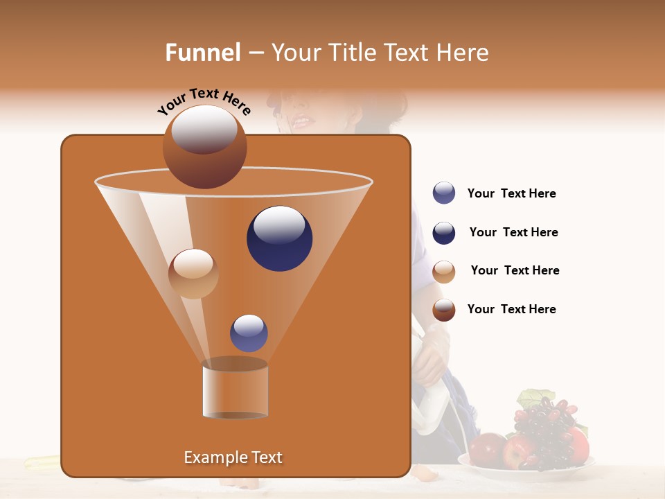 One To Eat Mixer PowerPoint Template