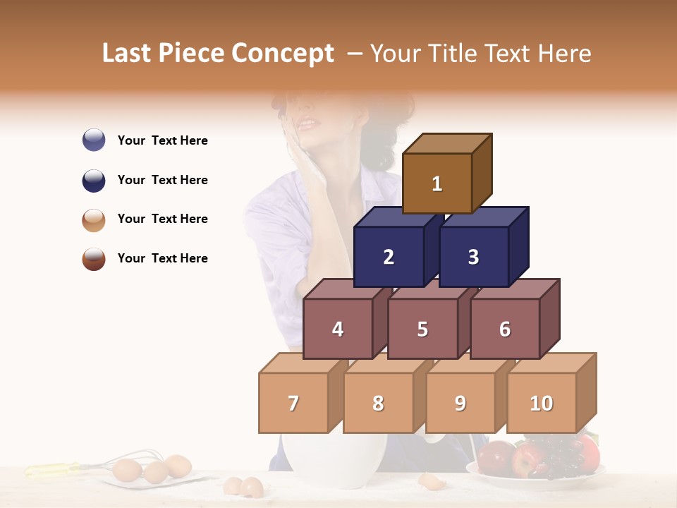 One To Eat Mixer PowerPoint Template