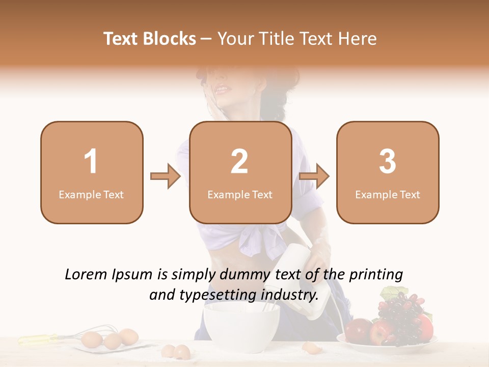 One To Eat Mixer PowerPoint Template