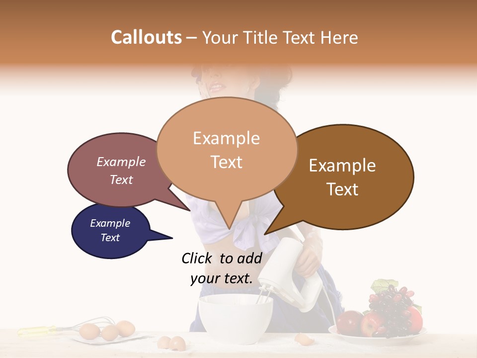 One To Eat Mixer PowerPoint Template