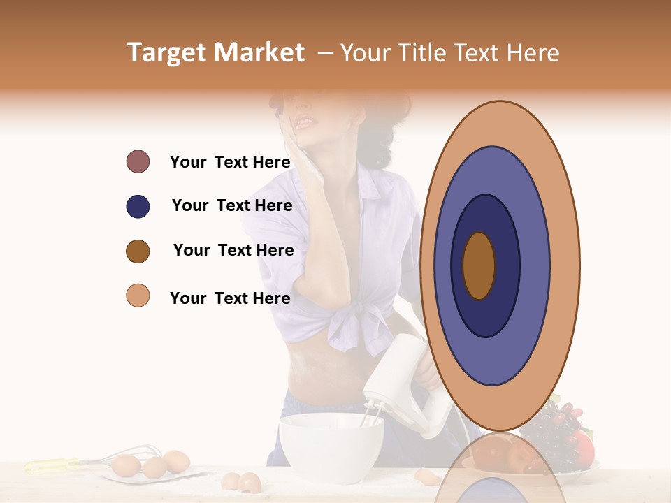 One To Eat Mixer PowerPoint Template