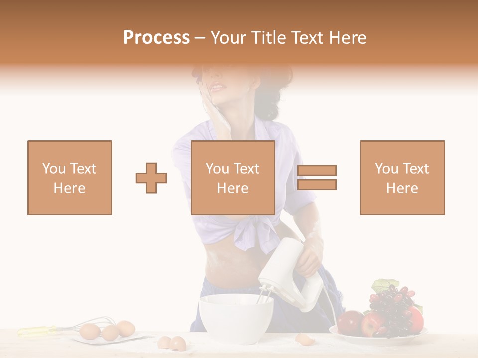 One To Eat Mixer PowerPoint Template
