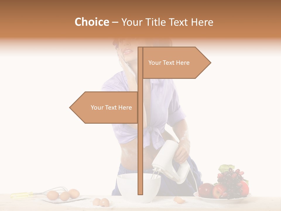 One To Eat Mixer PowerPoint Template