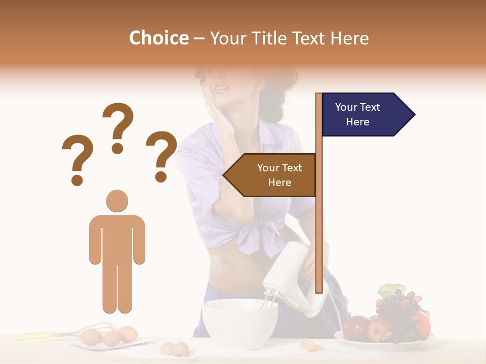 One To Eat Mixer PowerPoint Template