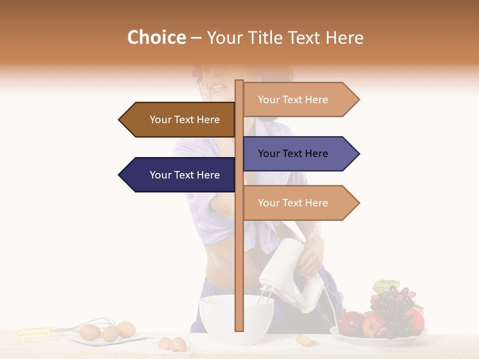 One To Eat Mixer PowerPoint Template
