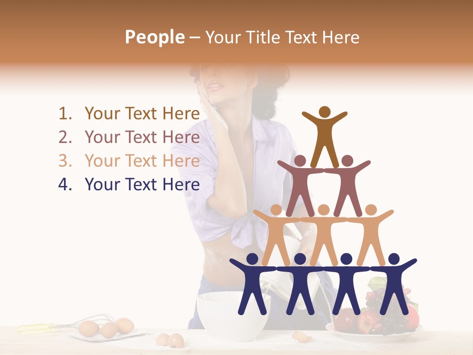 One To Eat Mixer PowerPoint Template