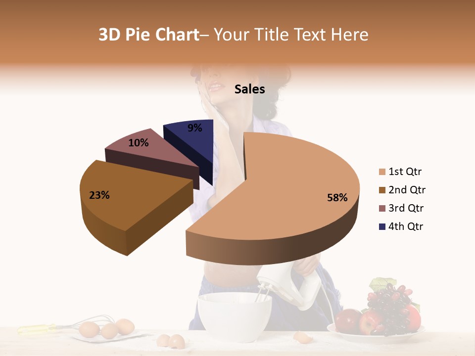 One To Eat Mixer PowerPoint Template