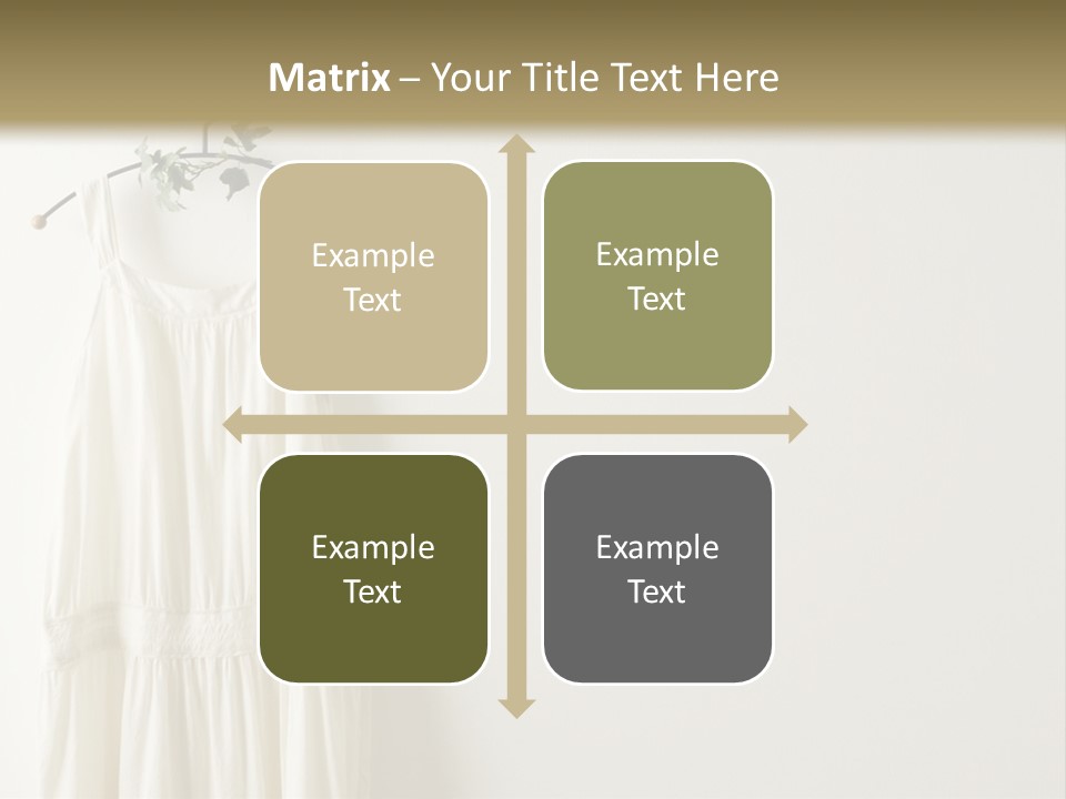 Clothing Creative Wall PowerPoint Template