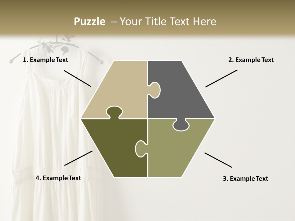 Clothing Creative Wall PowerPoint Template