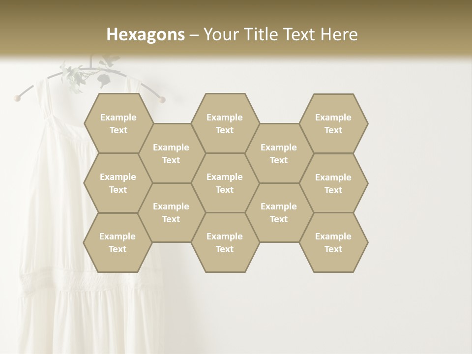 Clothing Creative Wall PowerPoint Template