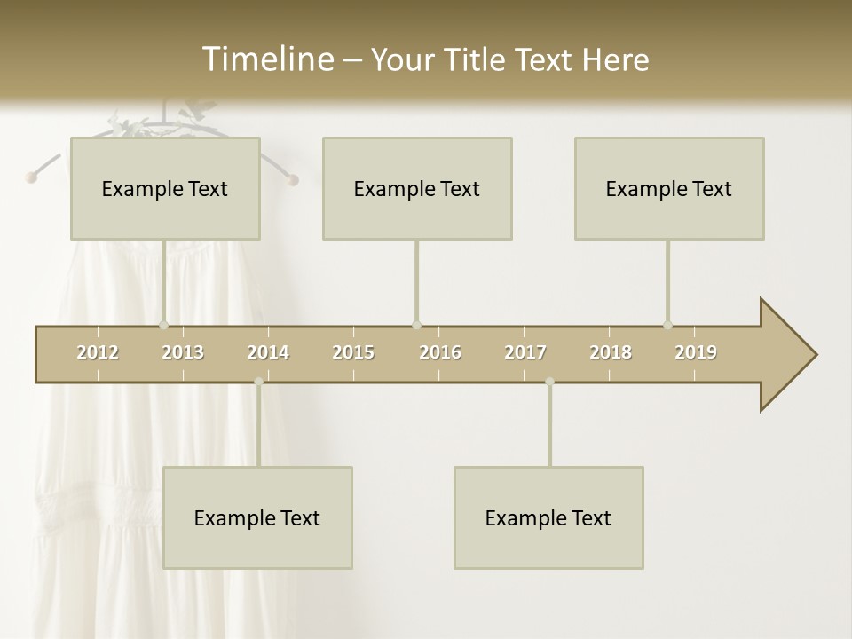 Clothing Creative Wall PowerPoint Template