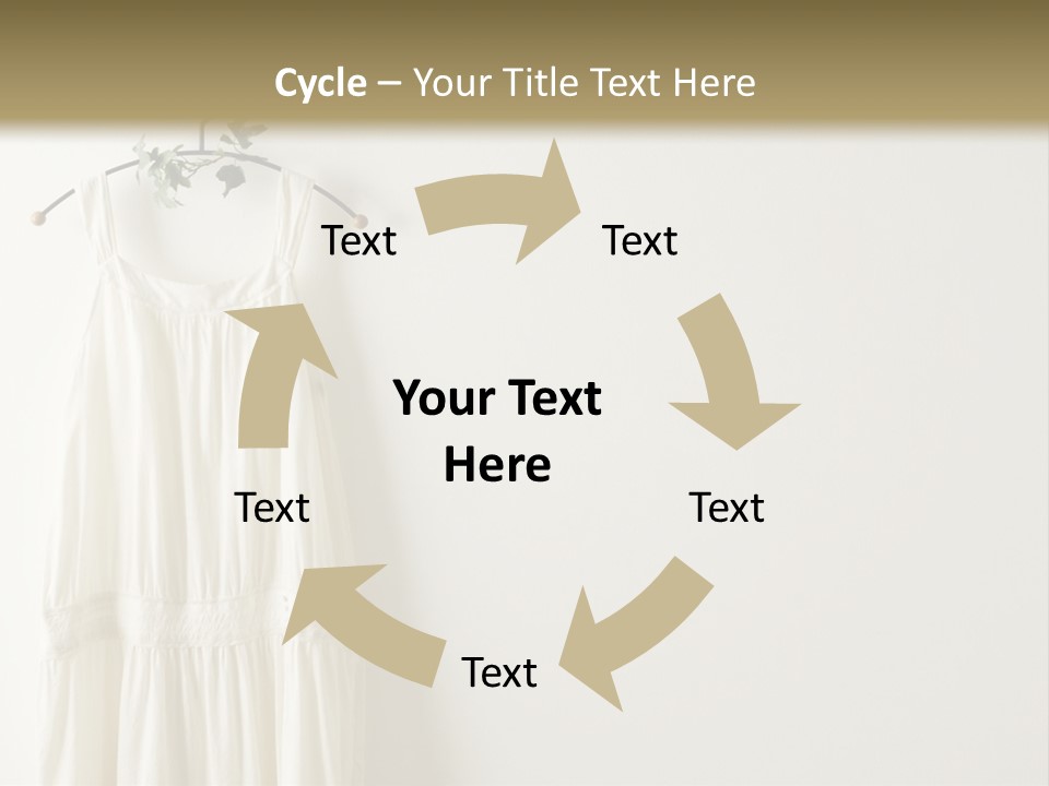Clothing Creative Wall PowerPoint Template