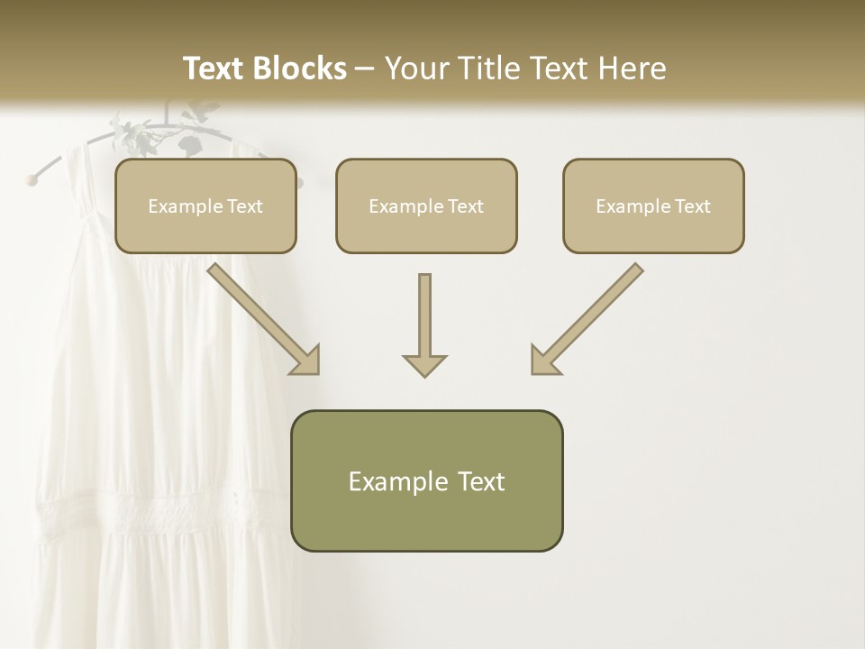 Clothing Creative Wall PowerPoint Template