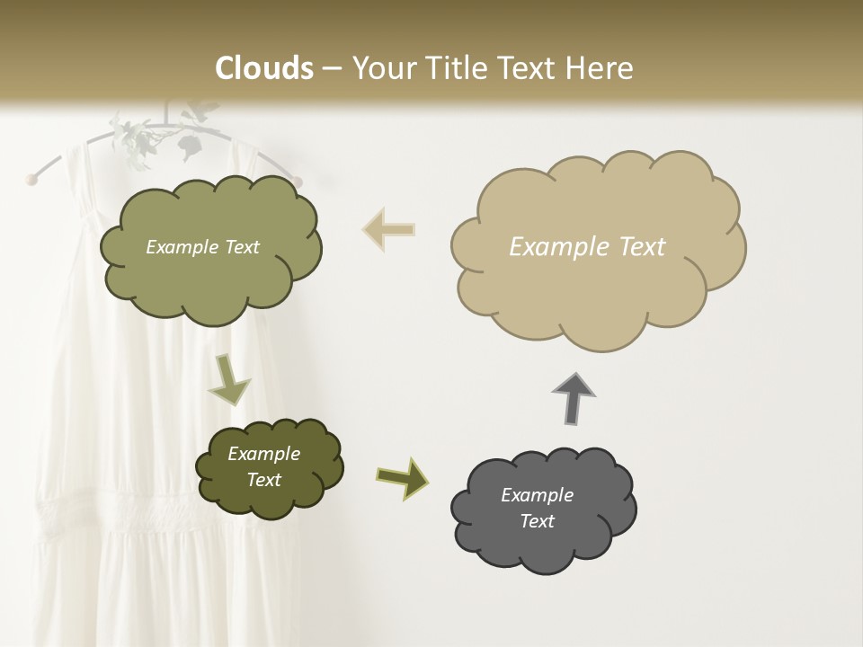 Clothing Creative Wall PowerPoint Template