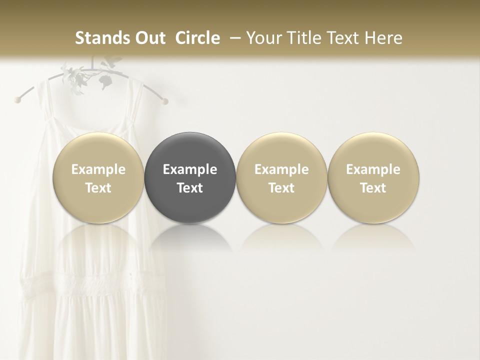 Clothing Creative Wall PowerPoint Template