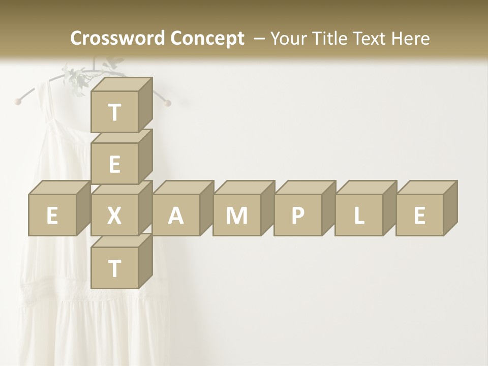 Clothing Creative Wall PowerPoint Template