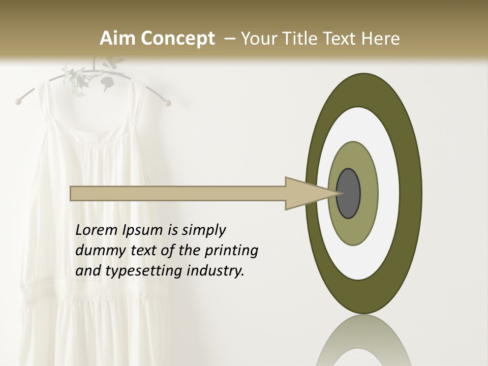 Clothing Creative Wall PowerPoint Template