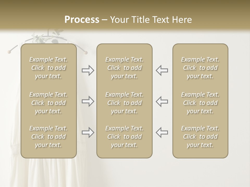 Clothing Creative Wall PowerPoint Template