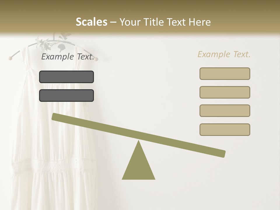 Clothing Creative Wall PowerPoint Template