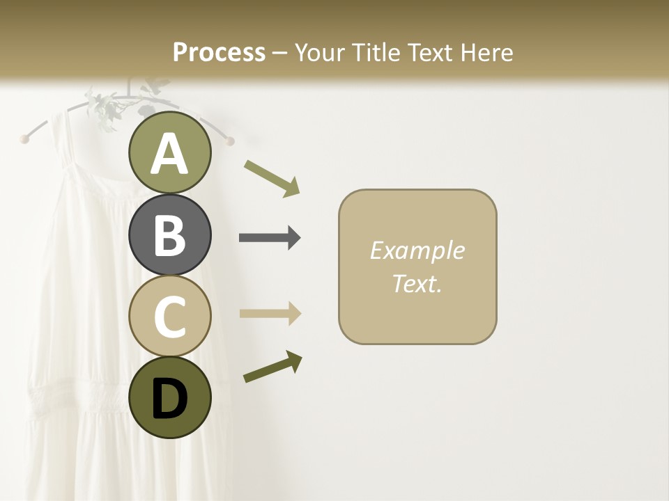 Clothing Creative Wall PowerPoint Template