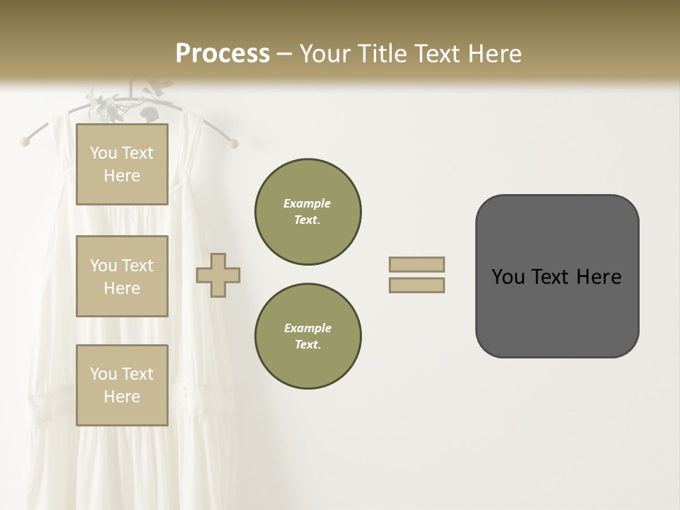 Clothing Creative Wall PowerPoint Template