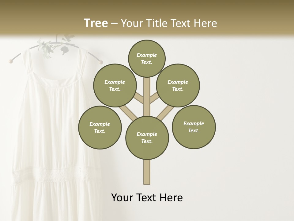 Clothing Creative Wall PowerPoint Template