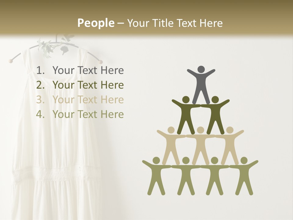 Clothing Creative Wall PowerPoint Template