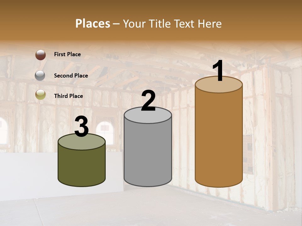 Construction Foam Insulation PowerPoint Template