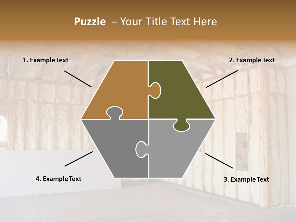 Construction Foam Insulation PowerPoint Template