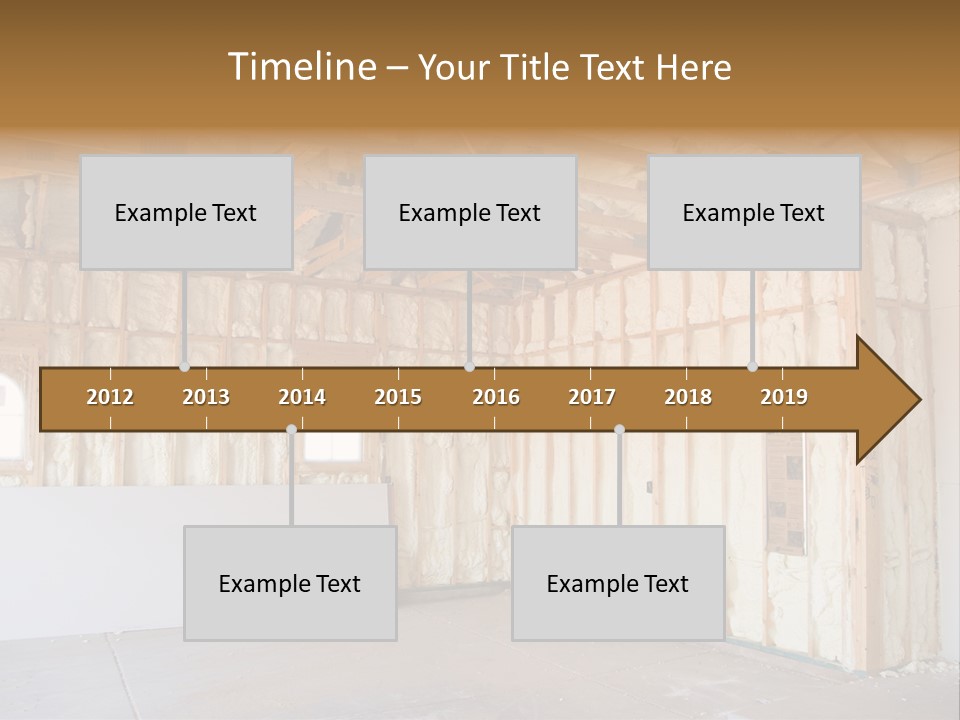 Construction Foam Insulation PowerPoint Template
