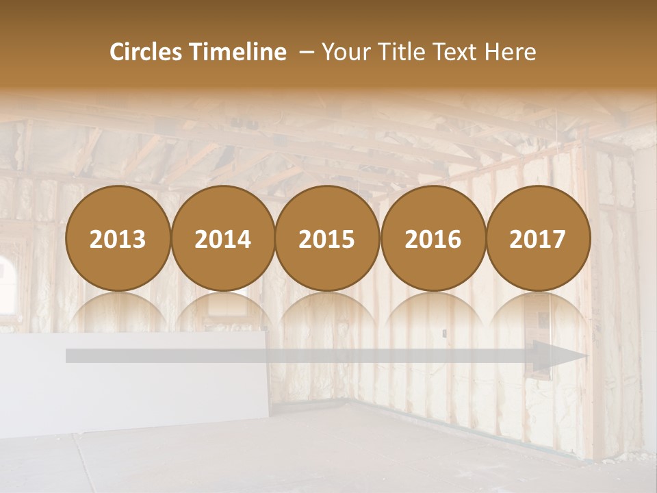 Construction Foam Insulation PowerPoint Template