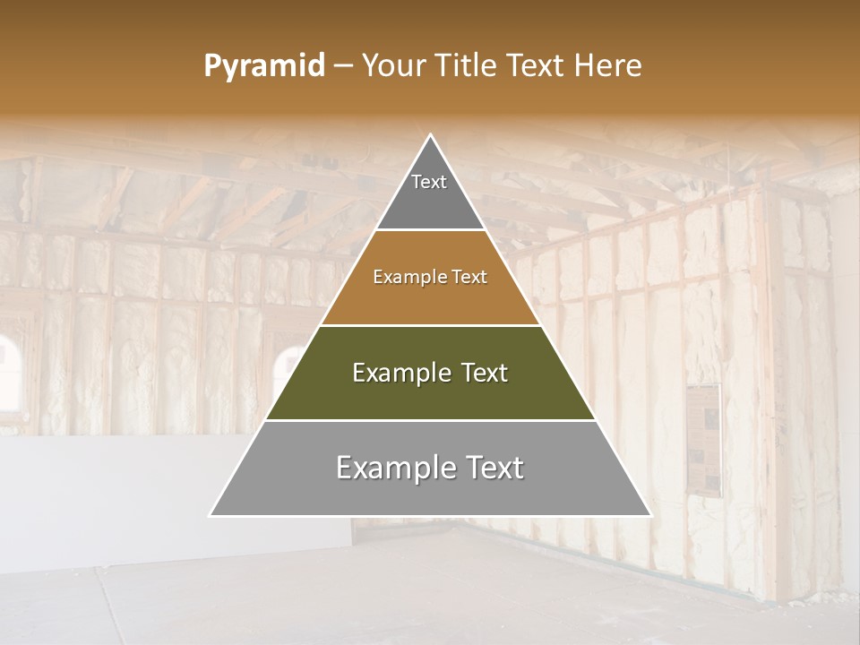 Construction Foam Insulation PowerPoint Template
