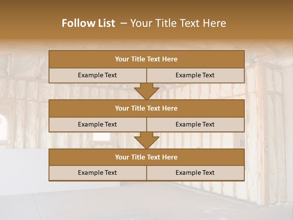 Construction Foam Insulation PowerPoint Template