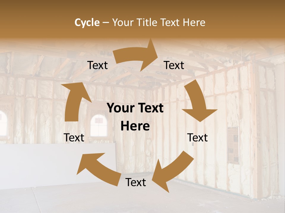 Construction Foam Insulation PowerPoint Template