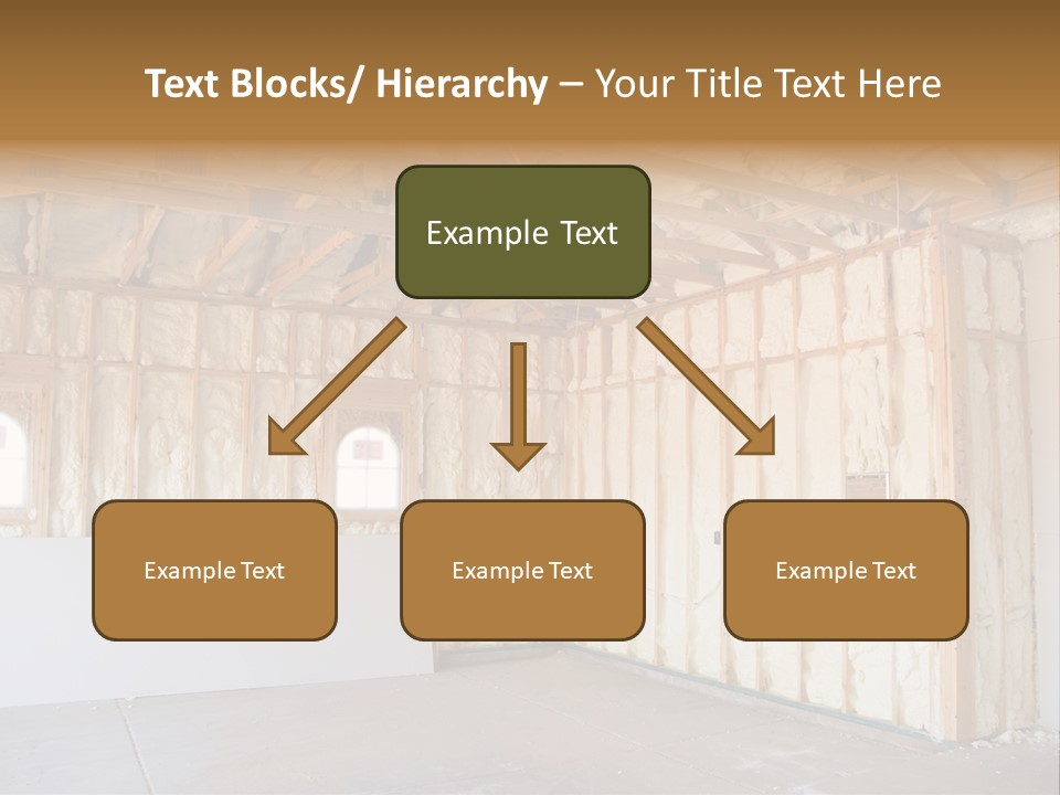 Construction Foam Insulation PowerPoint Template