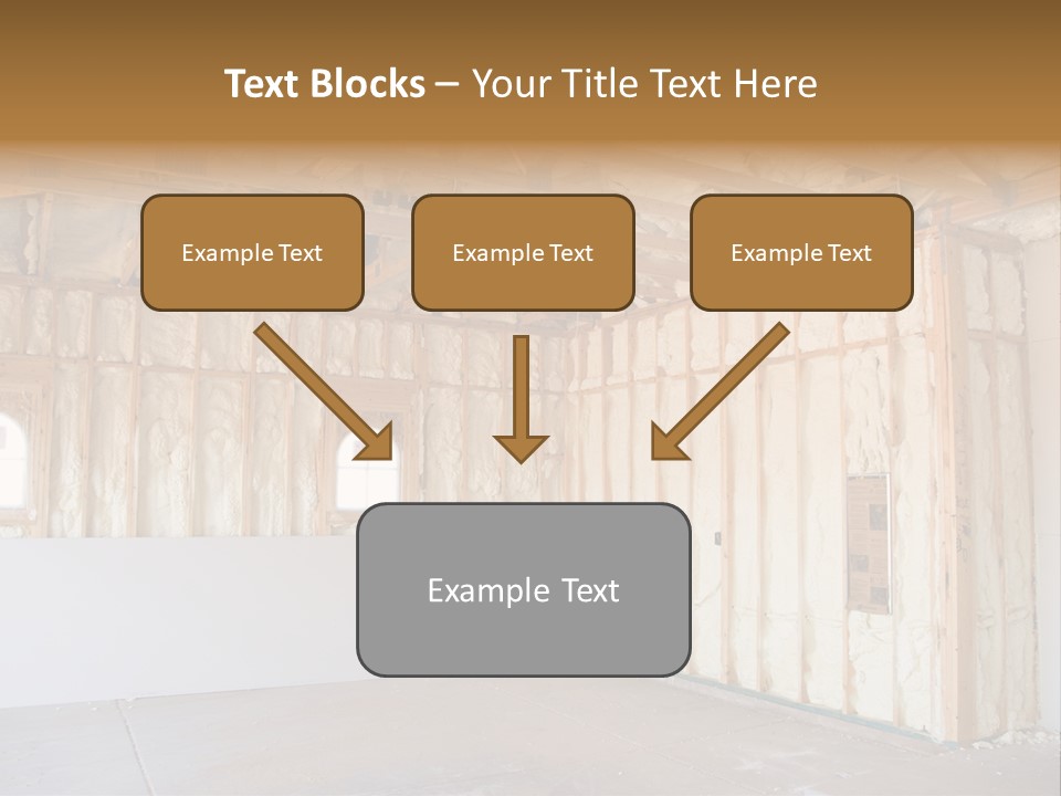 Construction Foam Insulation PowerPoint Template
