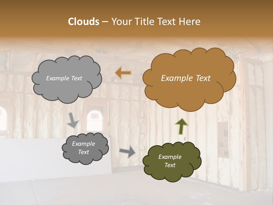 Construction Foam Insulation PowerPoint Template