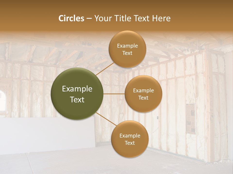 Construction Foam Insulation PowerPoint Template