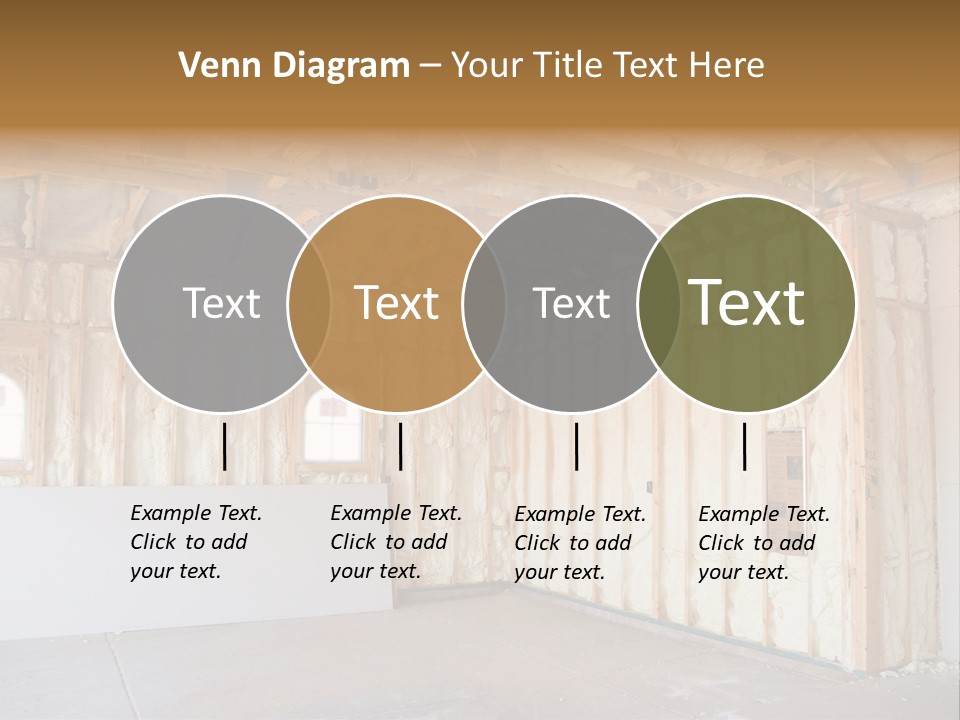 Construction Foam Insulation PowerPoint Template