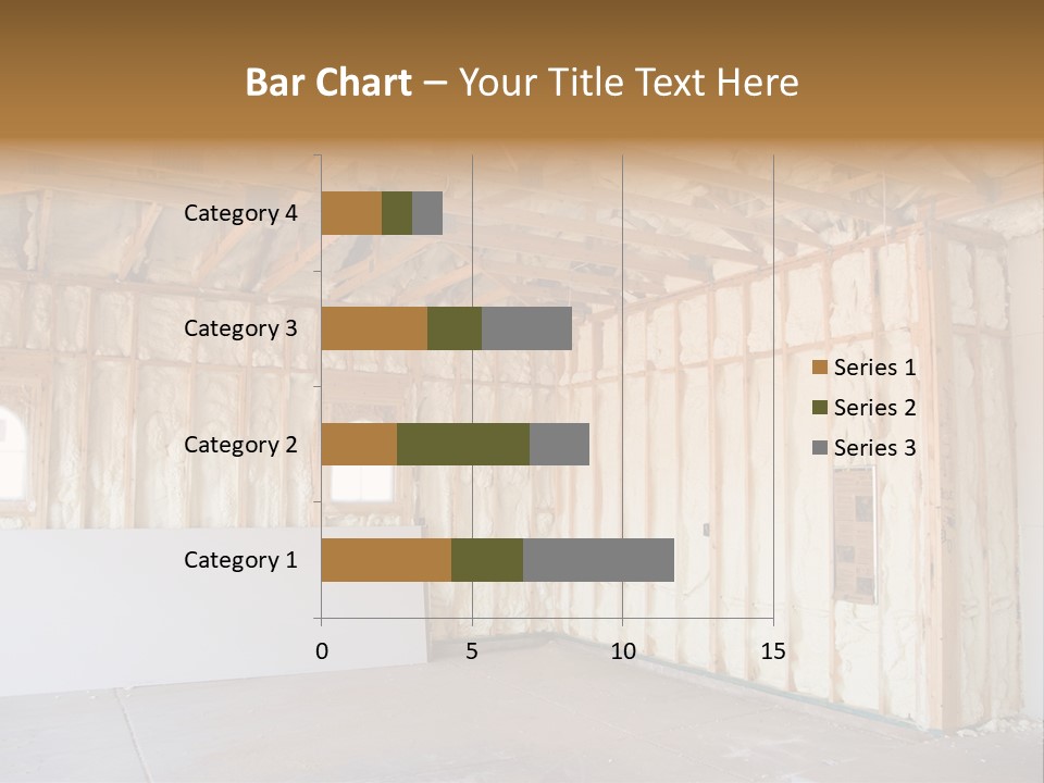 Construction Foam Insulation PowerPoint Template